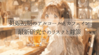 [妊娠初期のアルコールとカフェイン摂取] – 最新研究で明らかになったリスクと対策